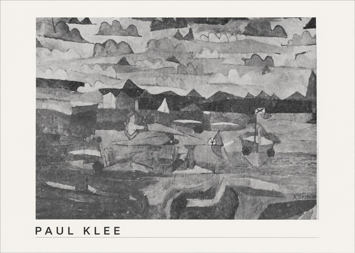 Paul Klee Coastal Landscape No1 - Affiche
