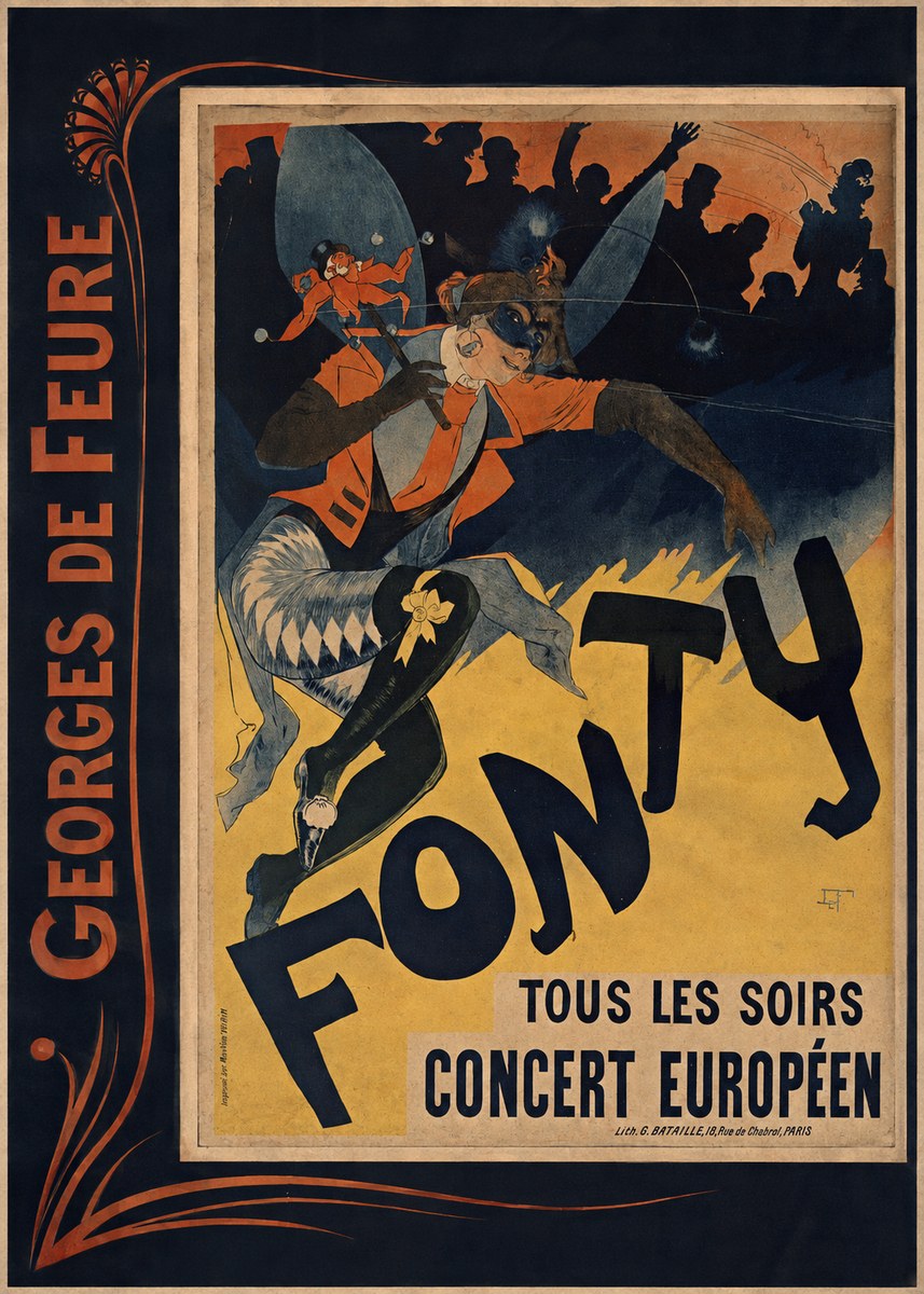 Georges de Feure Fonty II No2 - Affiche