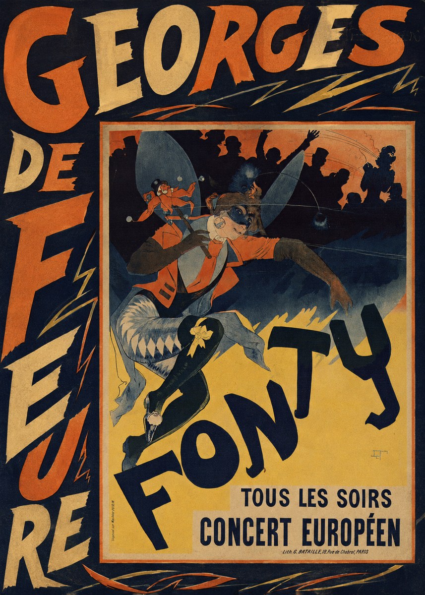 Georges de Feure Fonty II No5 - Affiche