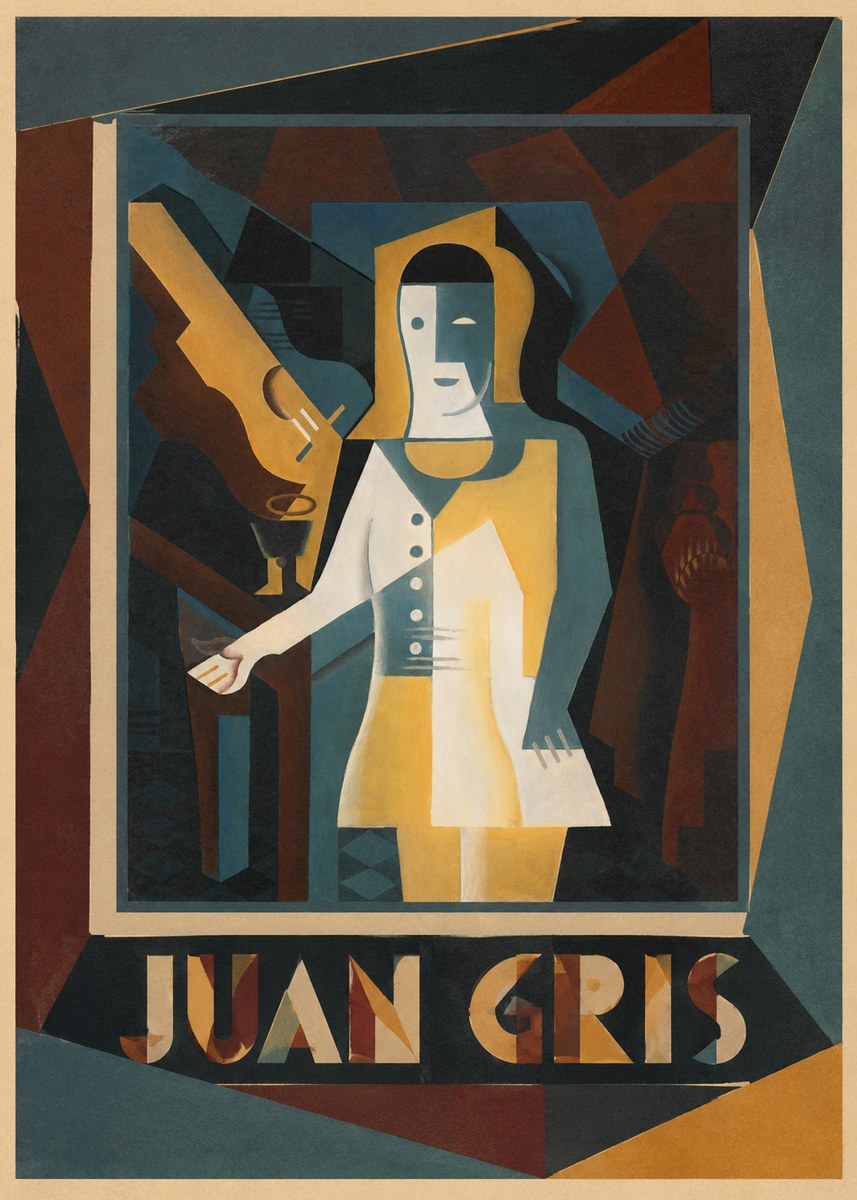 Juan Gris Juan Gris II No1 - Affiche