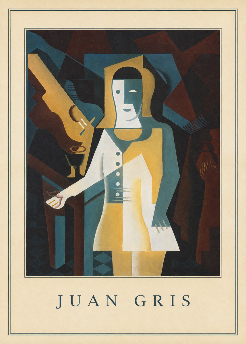 Juan Gris Juan Gris II No4 - Affiche