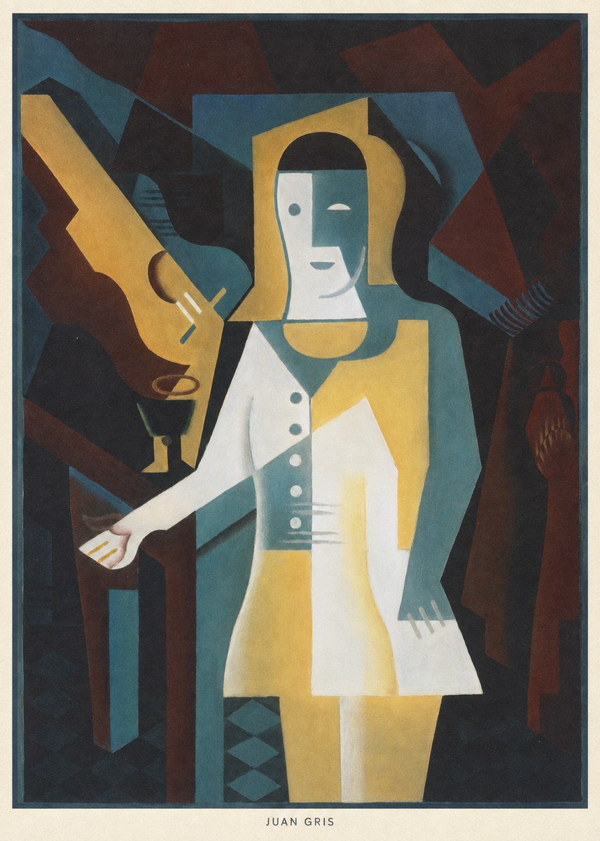 Juan Gris Juan Gris II No6 - Affiche