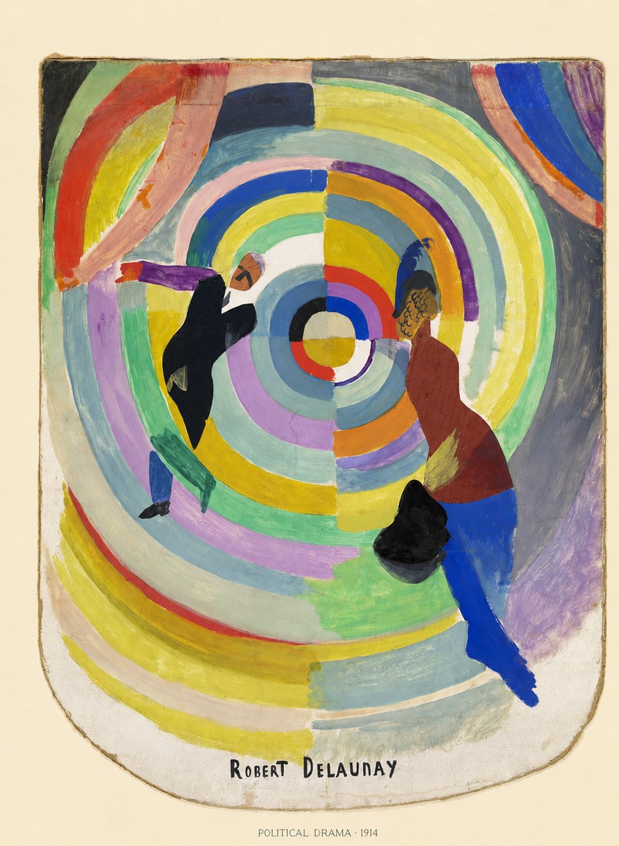 Robert Delaunay Political Drama No6 - Affiche