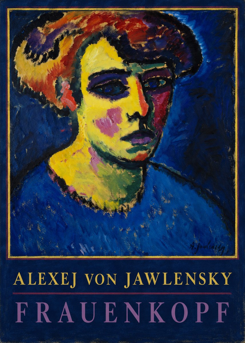 Alexej von Jawlensky Frauenkopf No1 - Affiche