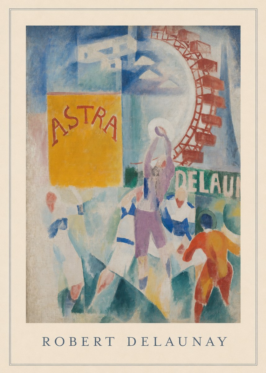 Robert Delaunay Poster for Astra No4 - Affiche