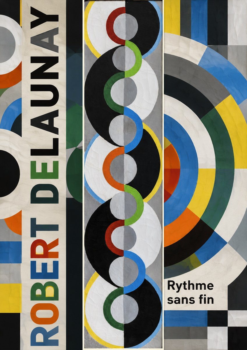 Robert Delaunay Rythme Sans Fin III No6 - Affiche