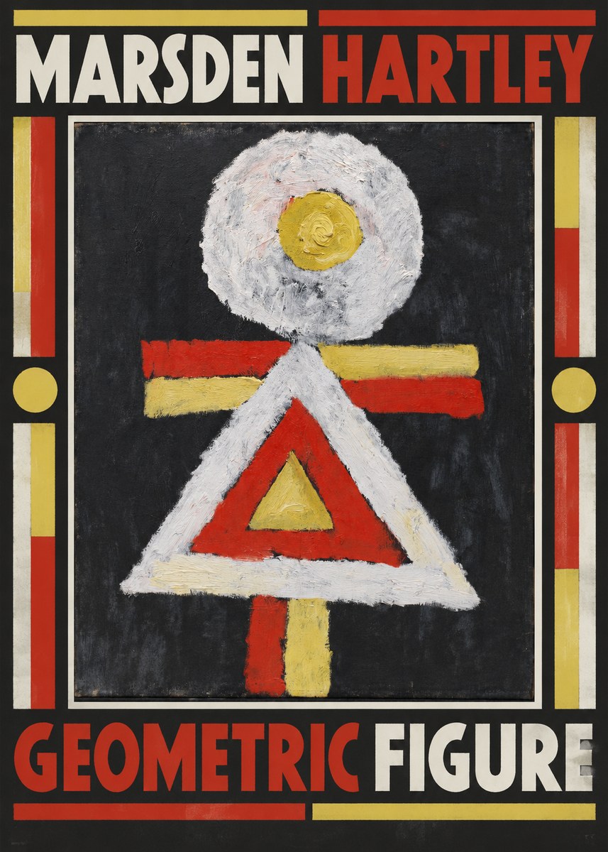 Marsden Hartley Geometric Figure No1 - Affiche