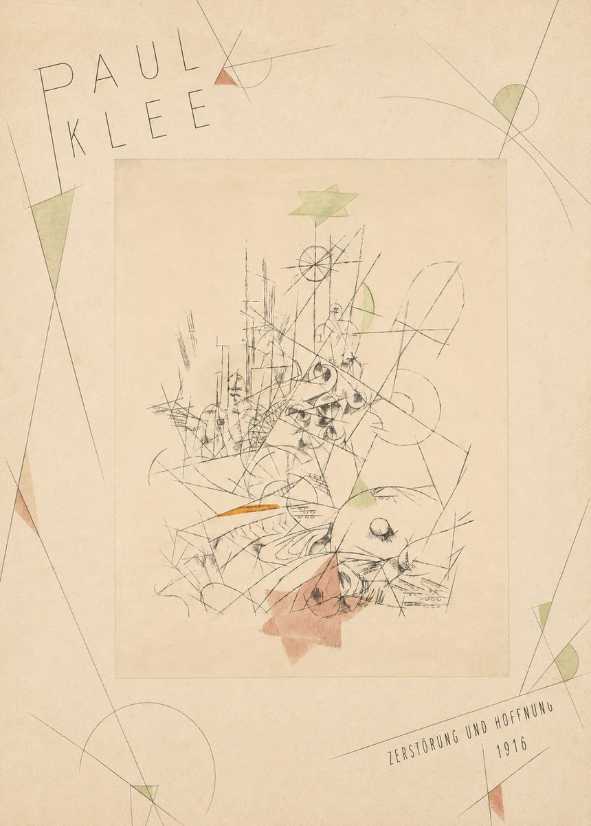 Paul Klee Zerstörung Und Hoffnung II No5 - Affiche