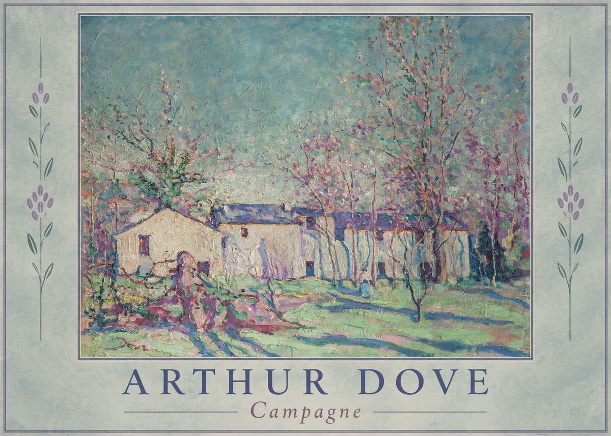 Arthur Dove Campagne No1 - Affiche