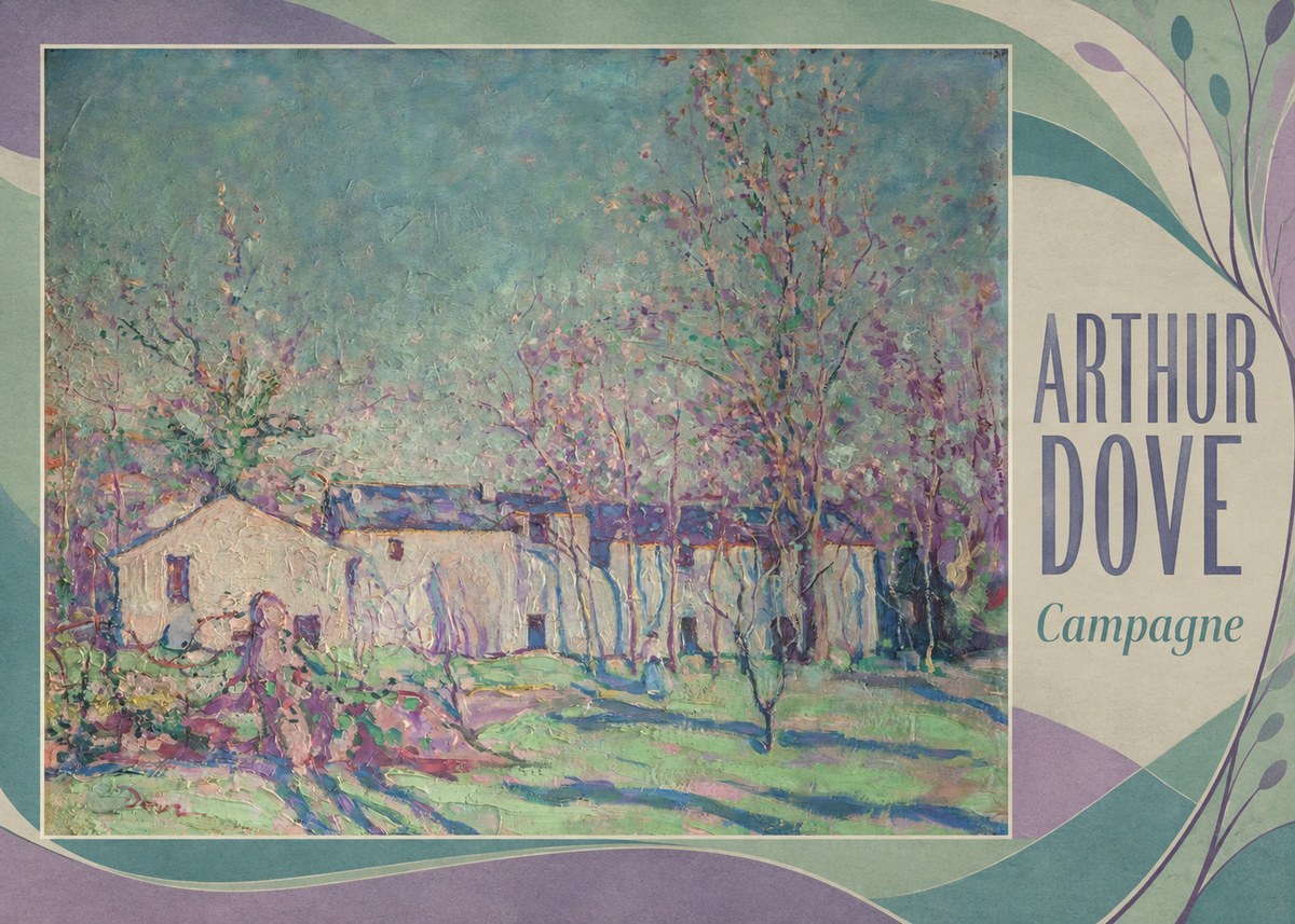 Arthur Dove Campagne No2 - Affiche