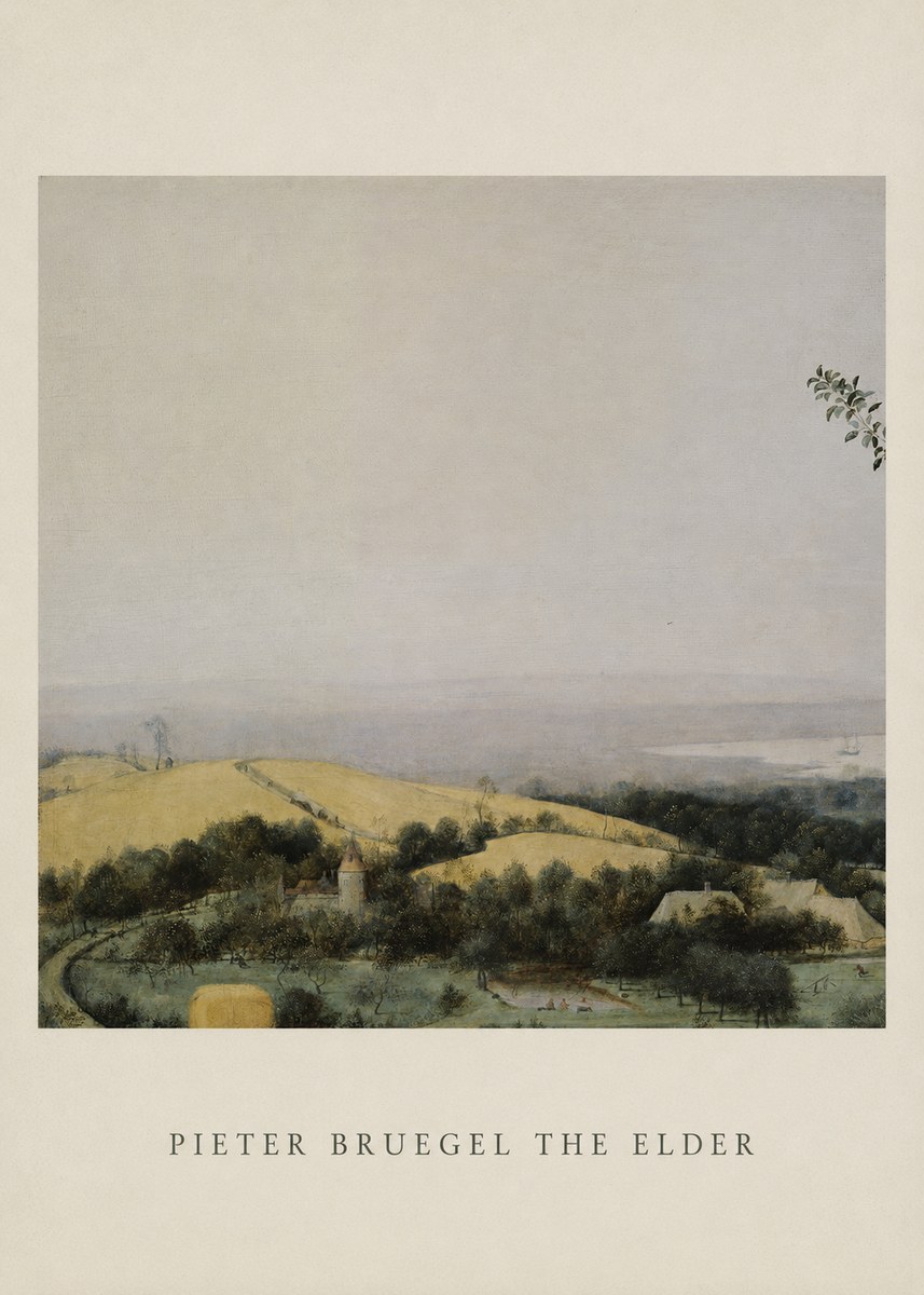 Pieter Bruegel The Harvesters VI No4 - Affiche