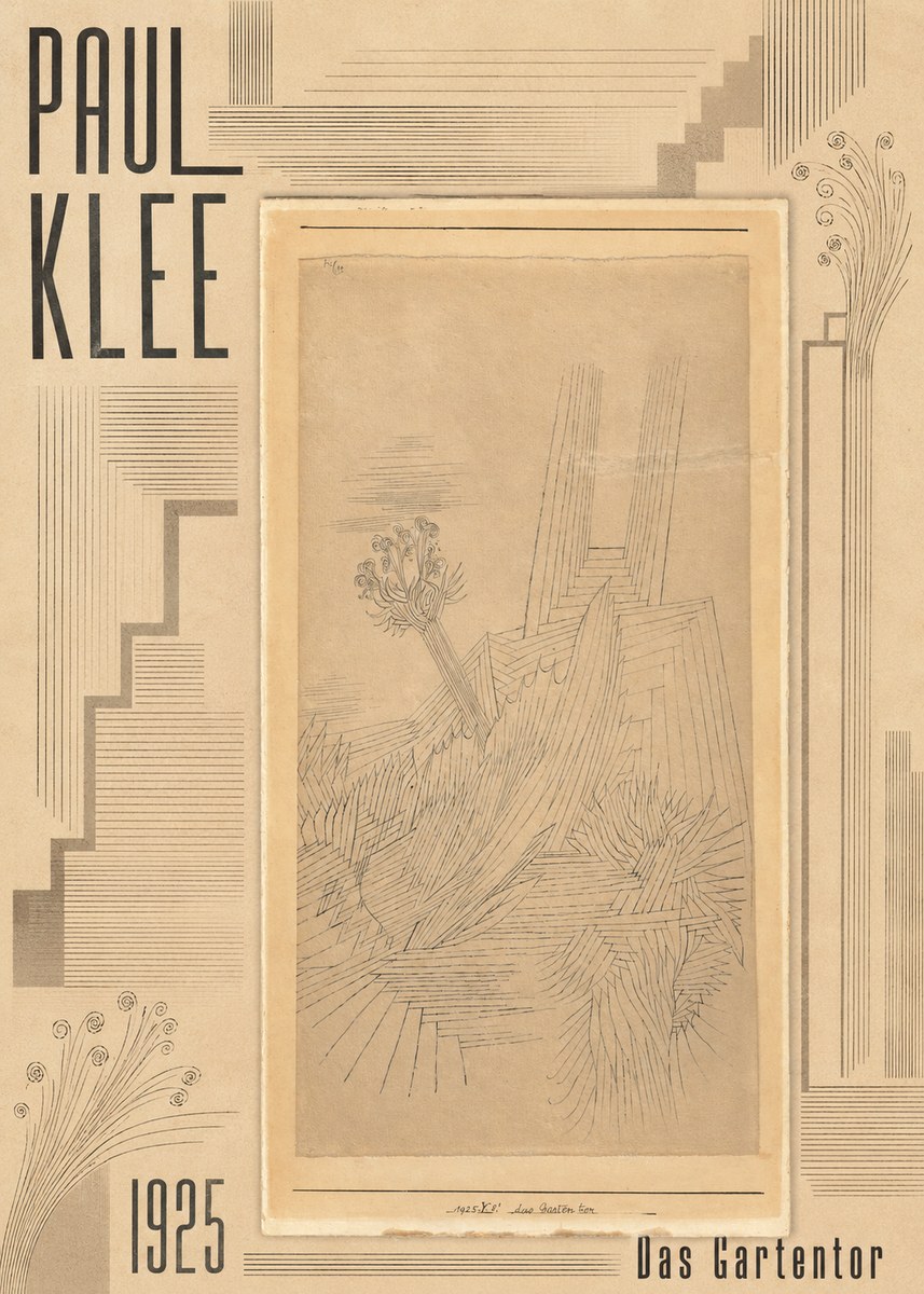 Paul Klee Das Gartentor I No5 - Affiche