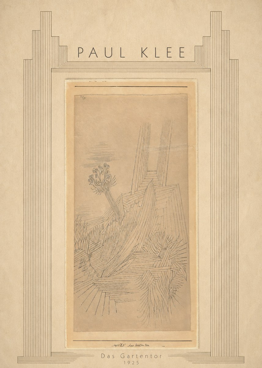 Paul Klee Das Gartentor I No6 - Affiche
