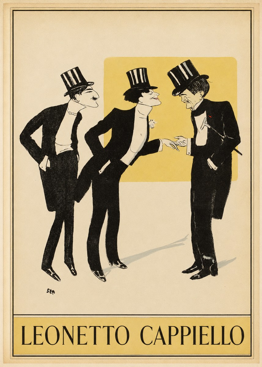 Leonetto Cappiello Leonetto Cappiello IV No1 - Affiche
