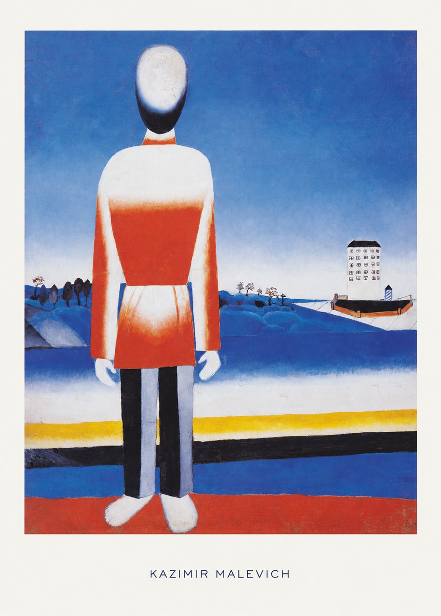 Kazimir Malevich Peasant No6 - Affiche