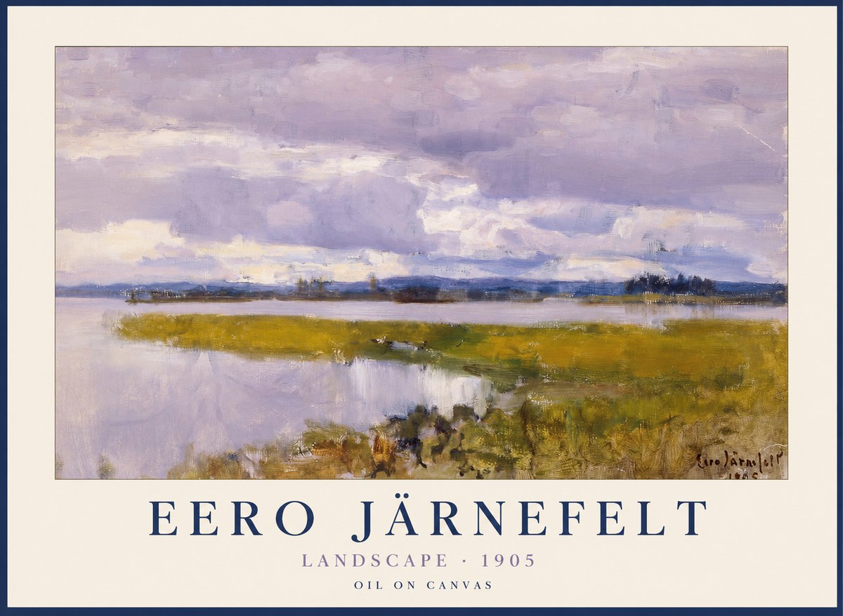 Eero Järnefelt Landscape No1 - Affiche