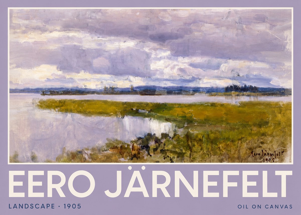 Eero Järnefelt Landscape No2 - Affiche