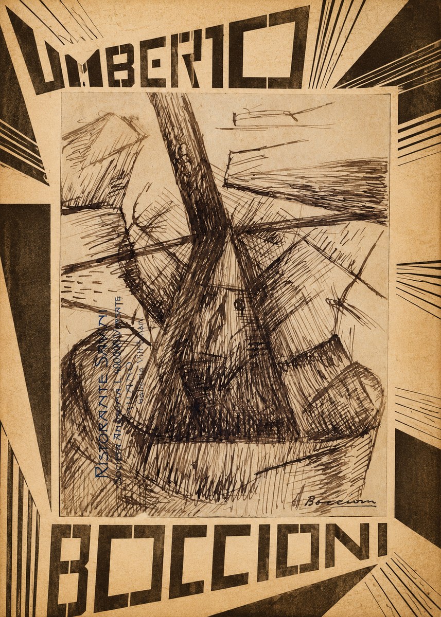 Umberto Boccioni Umberto Boccioni II No4 - Affiche
