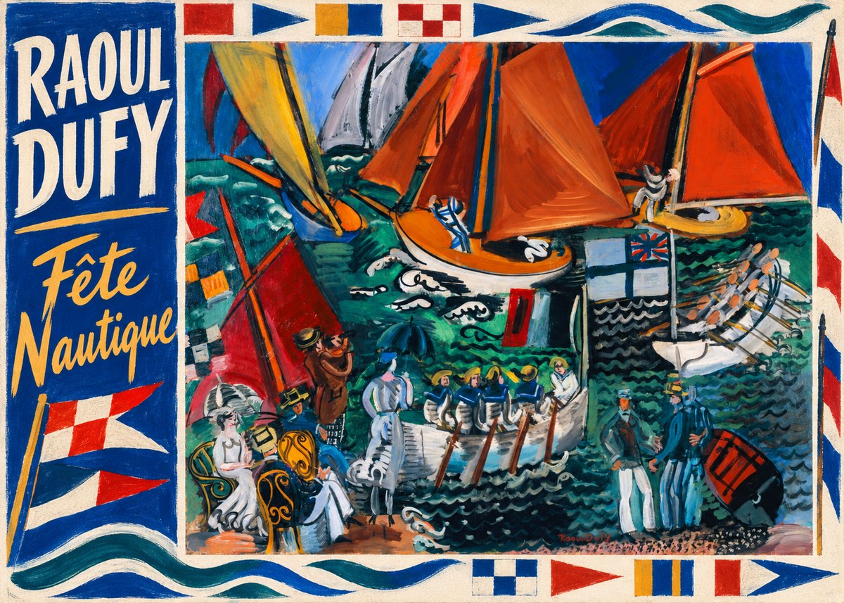 Raoul Dufy Fête Nautique No5 - Affiche