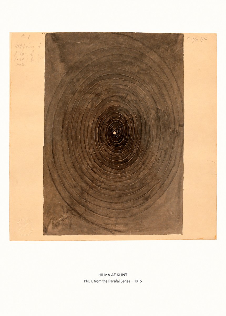 Hilma af Klint No. 1, from the Parsifal Series No6 - Affiche