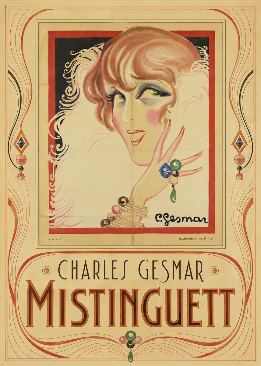 Charles Gesmar Mistinguett No3 - Affiche
