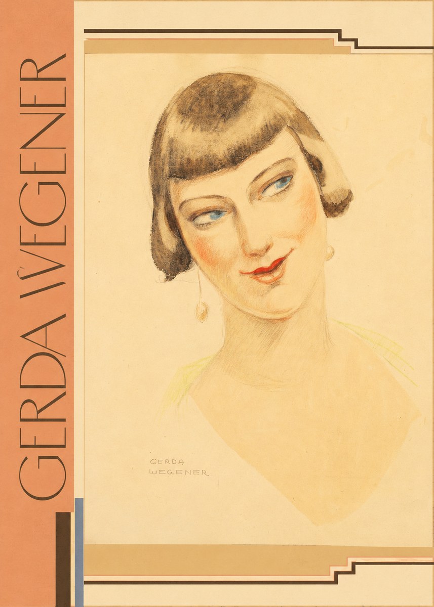 Gerda Wegener Portrait of a Lady No2 - Affiche