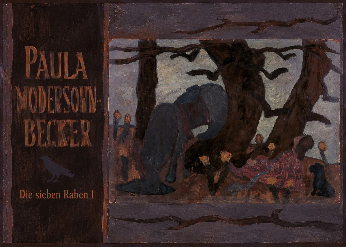 Paula Modersohn-Becker Die Sieben Raben I No2 - Affiche