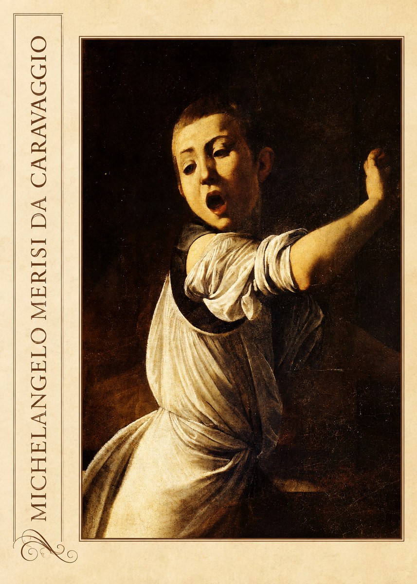 Michelangelo Merisi da Caravaggio The Musicians II No3 - Affiche