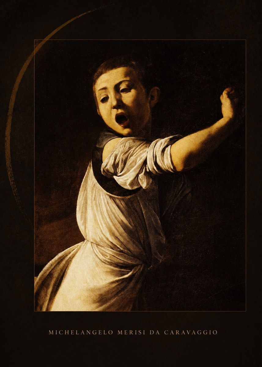 Michelangelo Merisi da Caravaggio The Musicians II No4 - Affiche