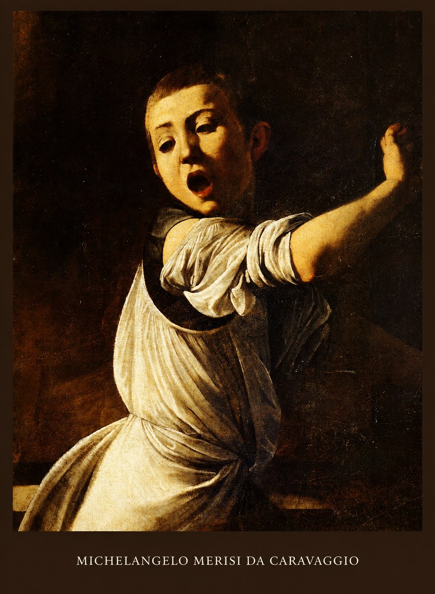 Michelangelo Merisi da Caravaggio The Musicians II No5 - Affiche