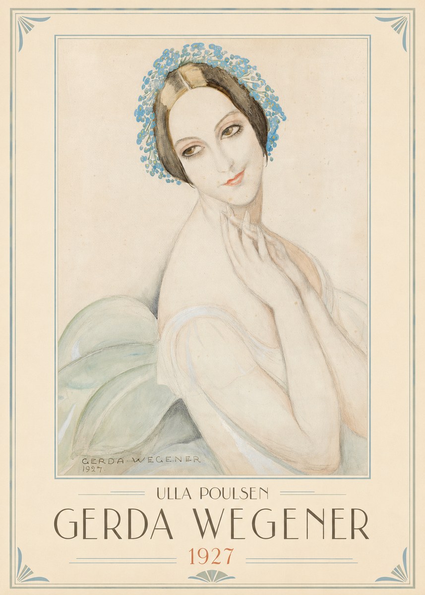 Gerda Wegener Ulla Poulsen No1 - Affiche