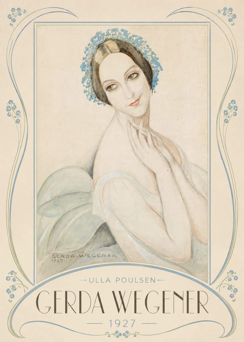 Gerda Wegener Ulla Poulsen No3 - Affiche