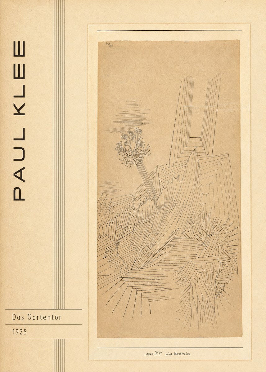 Paul Klee Das Gartentor II No2 - Affiche