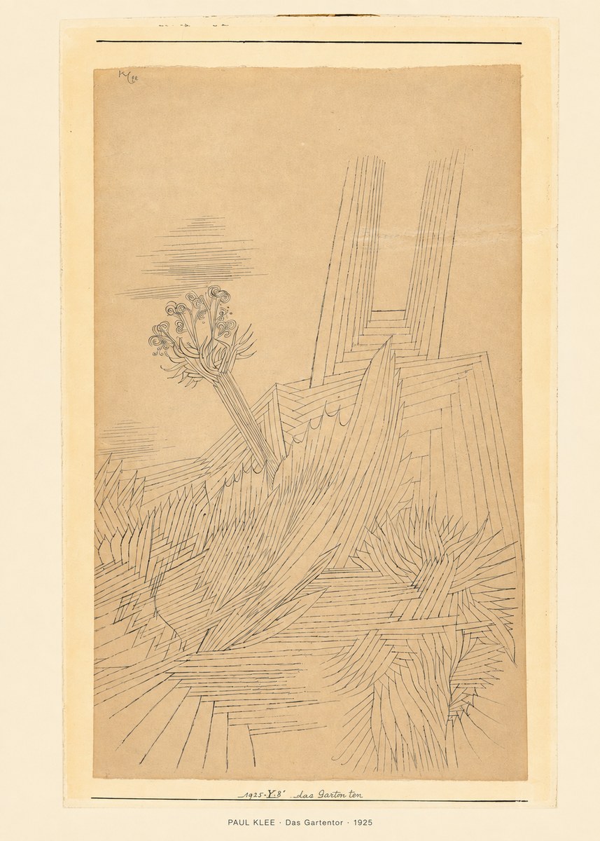 Paul Klee Das Gartentor II No6 - Affiche