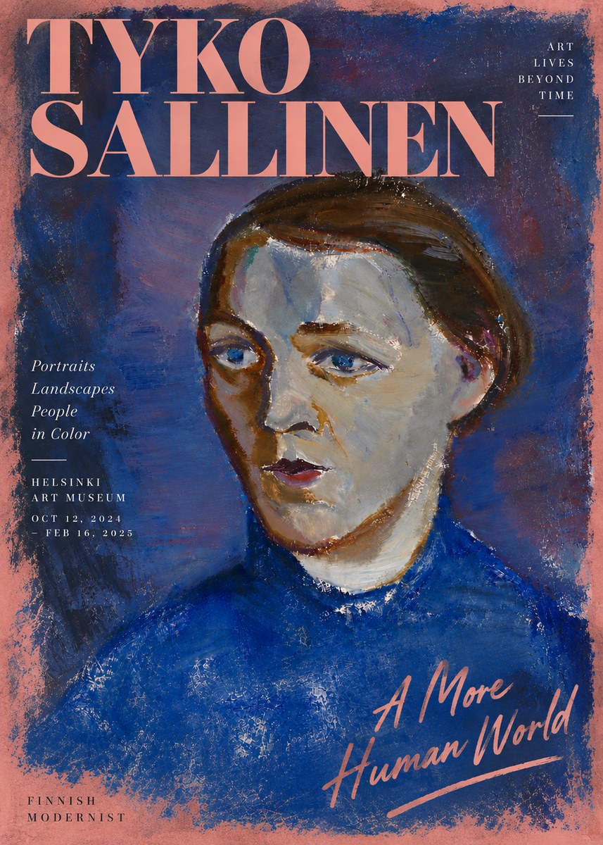 Tyko Sallinen Portrait II No5 - Affiche