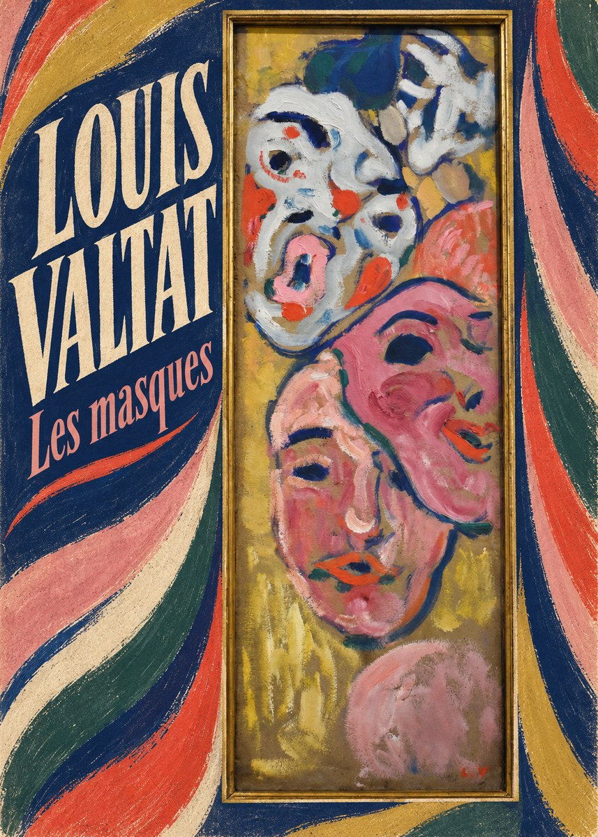 Louis Valtat Les Masques No6 - Affiche