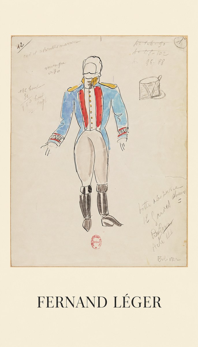Fernand Léger Bolivar Acte Iii No6 - Affiche