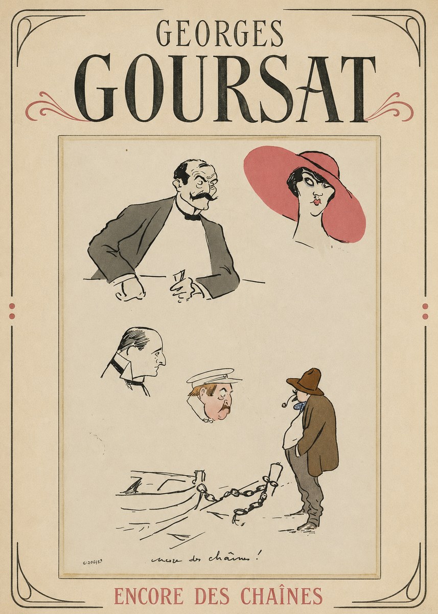 Georges Goursat Encore Des Chaînes! No1 - Affiche