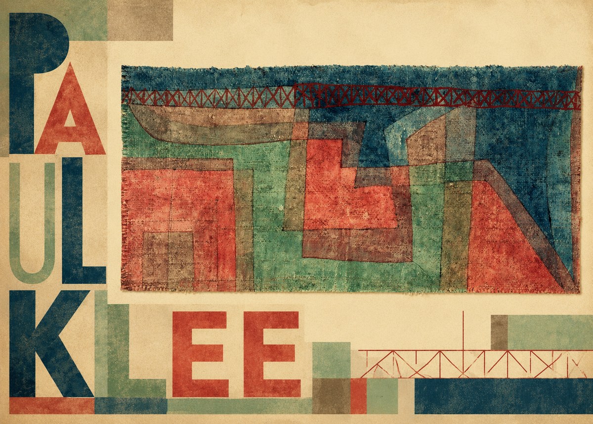 Paul Klee Textile Picture No4 - Affiche