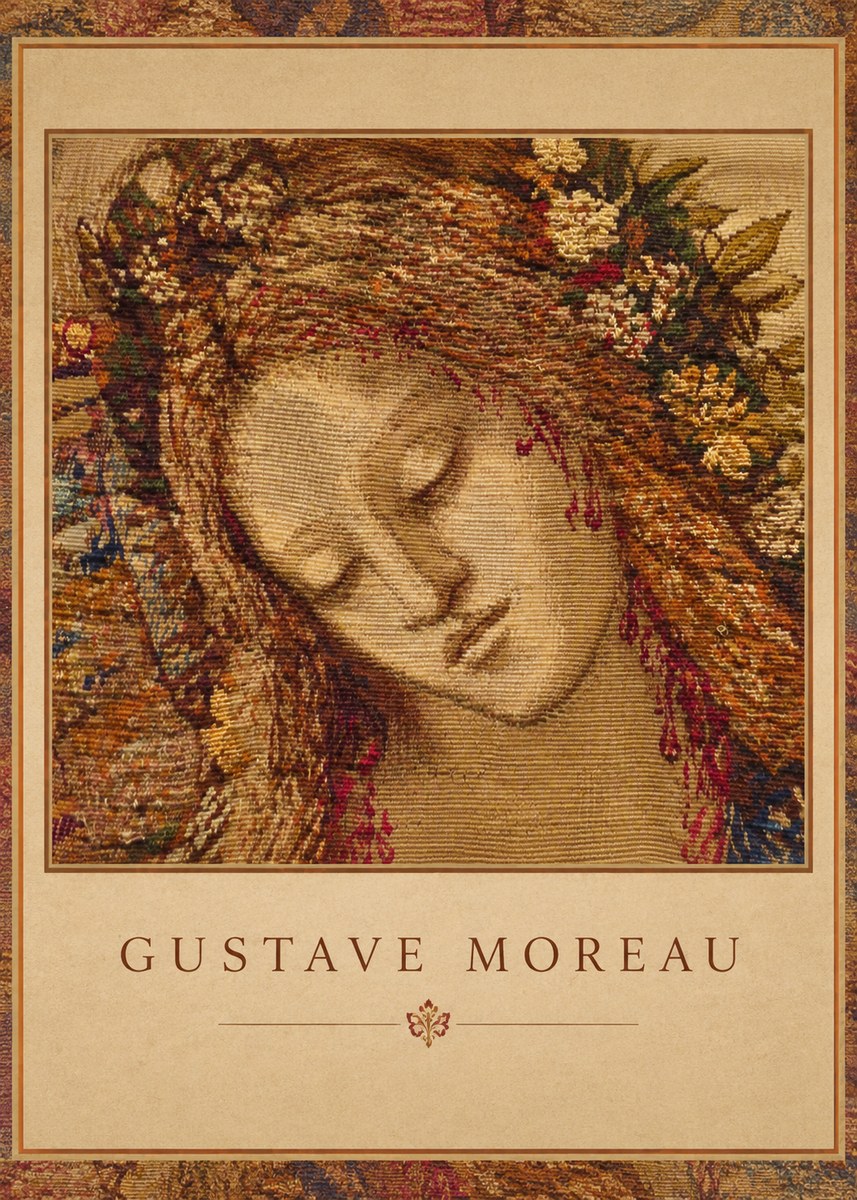 Gustave Moreau Salomé II No1 - Affiche
