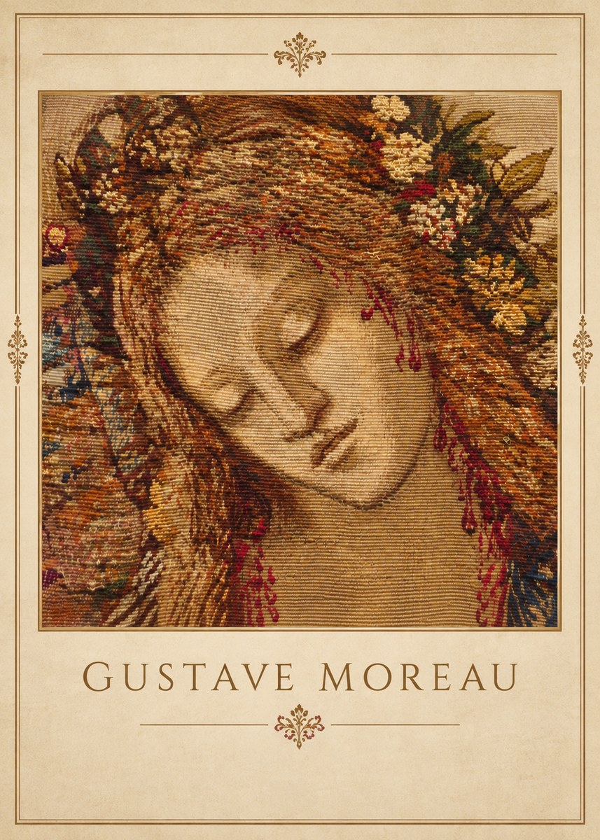 Gustave Moreau Salomé II No2 - Affiche
