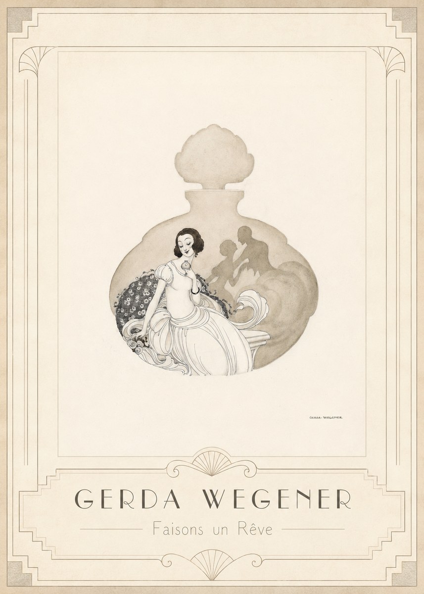 Gerda Wegener Faisons Un Rêve No1 - Affiche