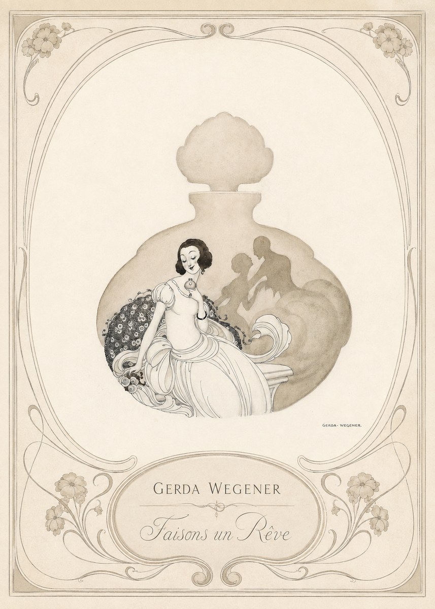 Gerda Wegener Faisons Un Rêve No3 - Affiche