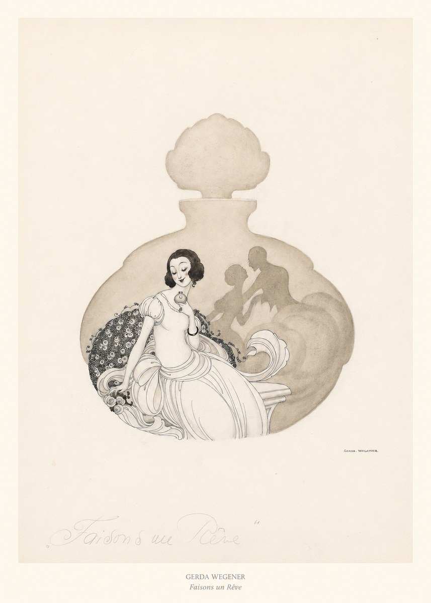 Gerda Wegener Faisons Un Rêve No6 - Affiche