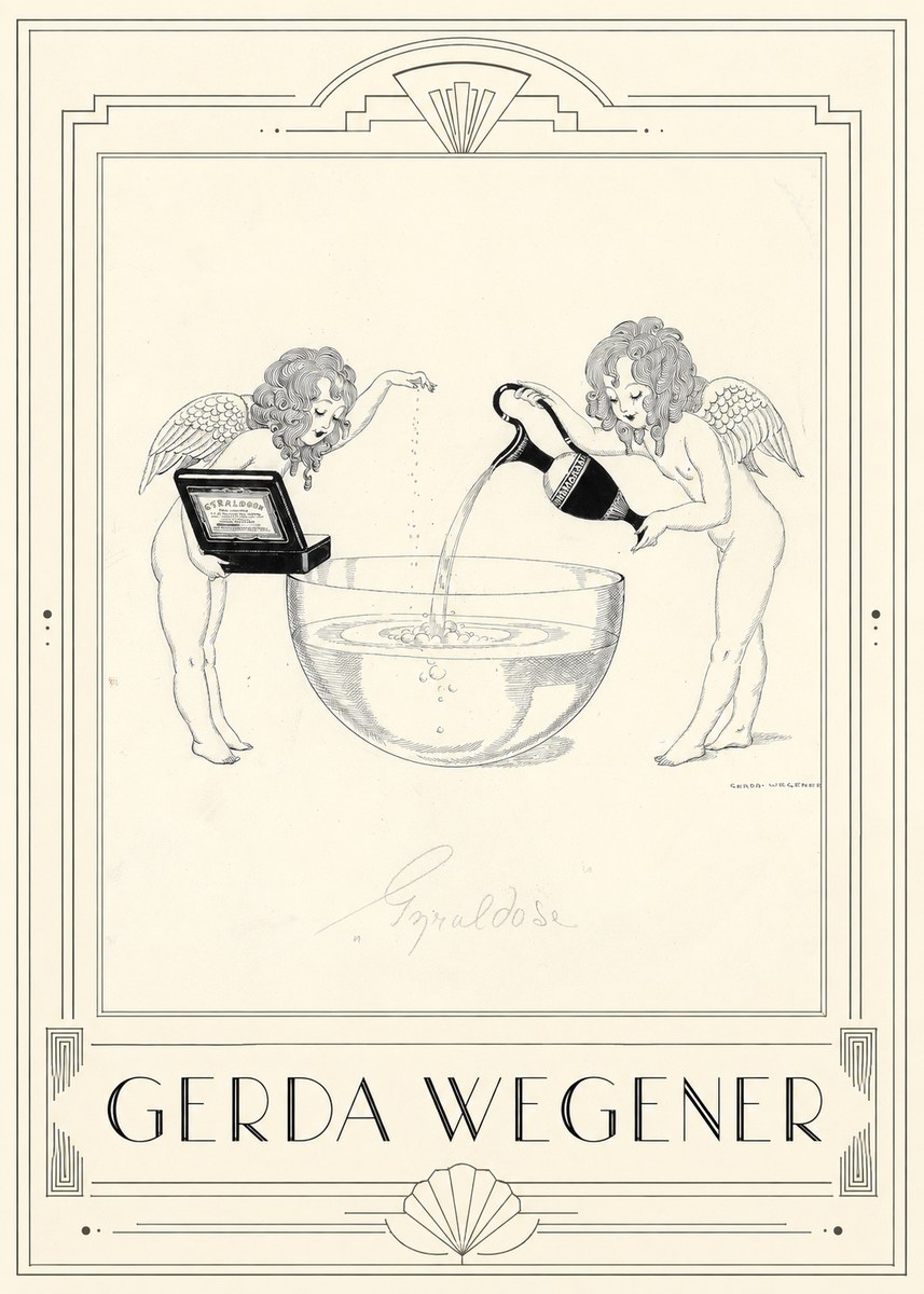 Gerda Wegener Gyraldose No1 - Affiche