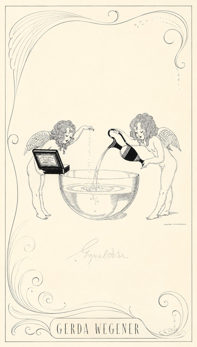 Gerda Wegener Gyraldose No2 - Affiche
