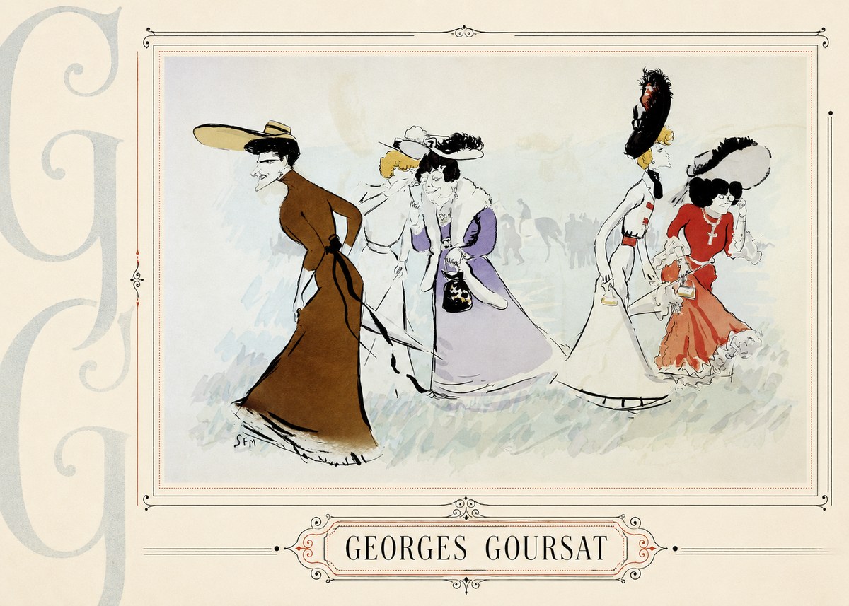 Georges Goursat Georges Goursat VII No4 - Affiche