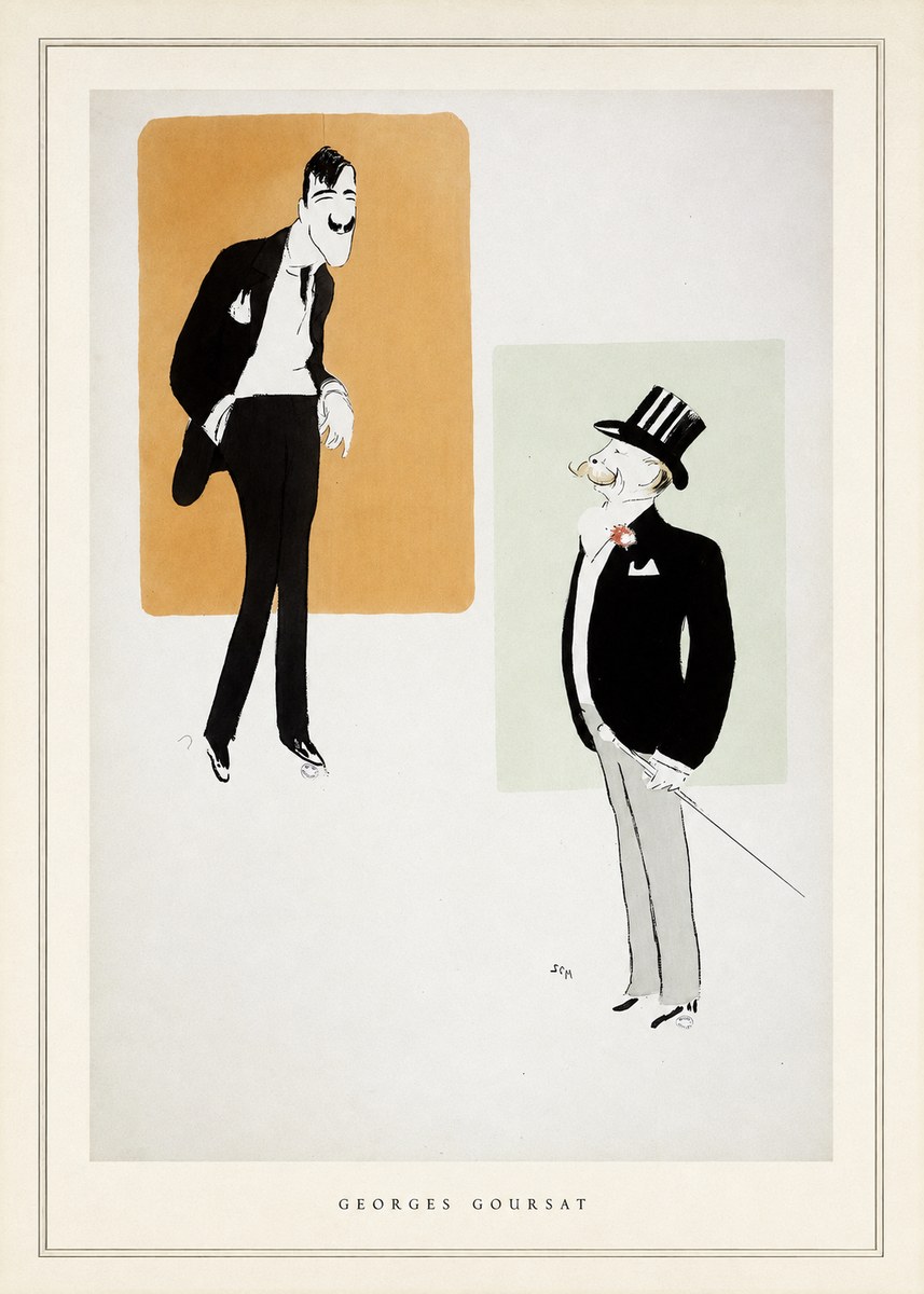 Georges Goursat Georges Goursat VIII No3 - Affiche