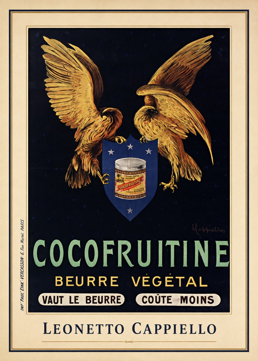 Leonetto Cappiello Cocofrutine No3 - Affiche