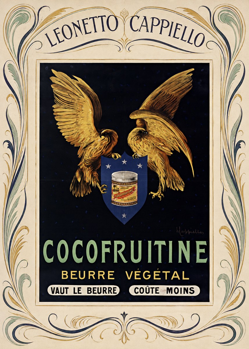 Leonetto Cappiello Cocofrutine No5 - Affiche
